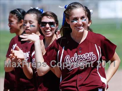 Thumbnail 1 in Calvary Chapel vs. Oxford Academy (CIF SS Semifinal) photogallery.