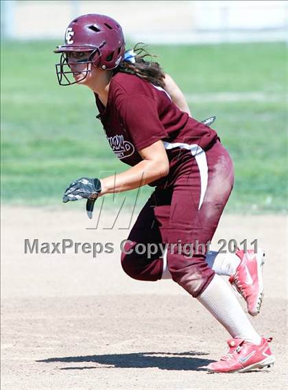 Thumbnail 1 in Calvary Chapel vs. Oxford Academy (CIF SS Semifinal) photogallery.
