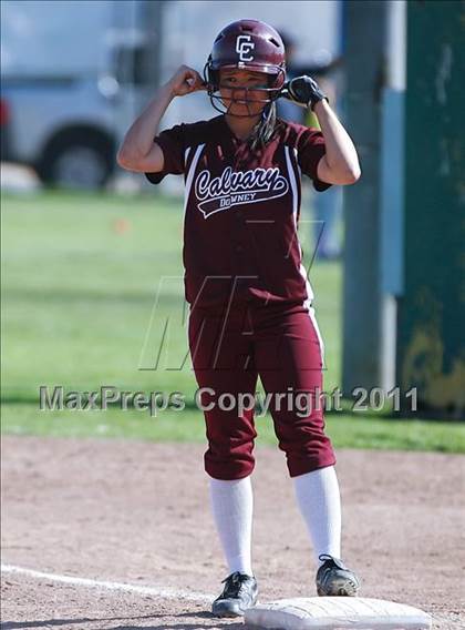 Thumbnail 1 in Calvary Chapel vs. Oxford Academy (CIF SS Semifinal) photogallery.