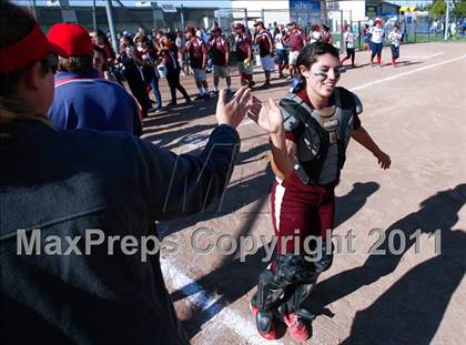 Thumbnail 1 in Calvary Chapel vs. Oxford Academy (CIF SS Semifinal) photogallery.