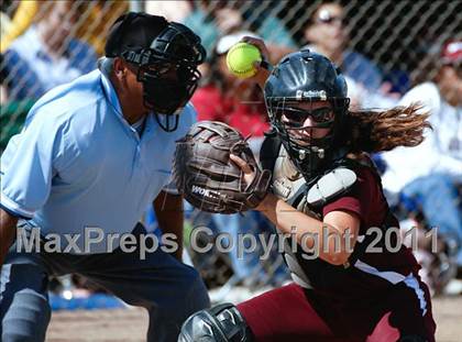 Thumbnail 1 in Calvary Chapel vs. Oxford Academy (CIF SS Semifinal) photogallery.