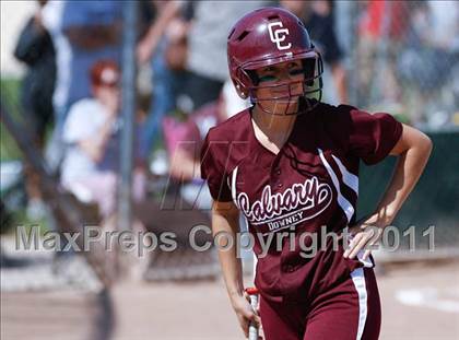 Thumbnail 1 in Calvary Chapel vs. Oxford Academy (CIF SS Semifinal) photogallery.