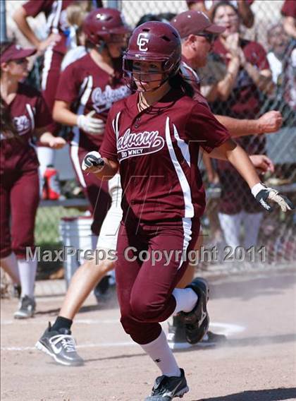 Thumbnail 1 in Calvary Chapel vs. Oxford Academy (CIF SS Semifinal) photogallery.