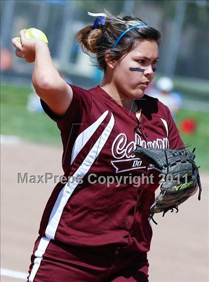 Thumbnail 2 in Calvary Chapel vs. Oxford Academy (CIF SS Semifinal) photogallery.