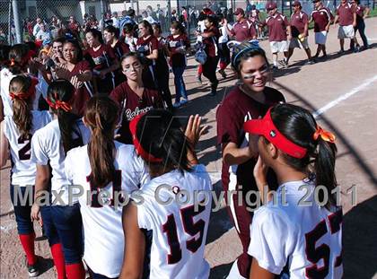 Thumbnail 3 in Calvary Chapel vs. Oxford Academy (CIF SS Semifinal) photogallery.