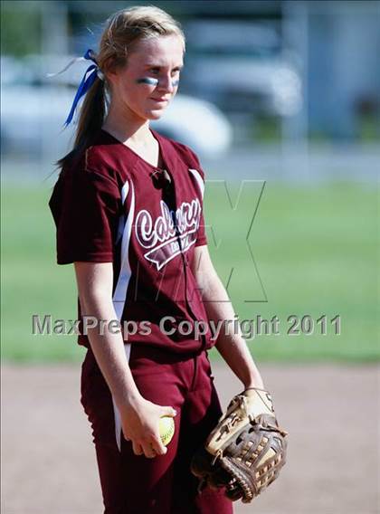 Thumbnail 1 in Calvary Chapel vs. Oxford Academy (CIF SS Semifinal) photogallery.