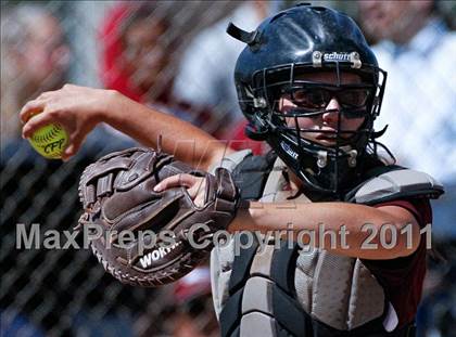 Thumbnail 1 in Calvary Chapel vs. Oxford Academy (CIF SS Semifinal) photogallery.