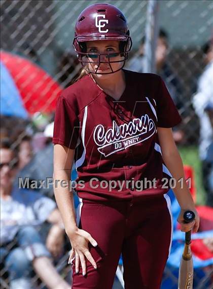 Thumbnail 1 in Calvary Chapel vs. Oxford Academy (CIF SS Semifinal) photogallery.