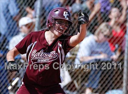 Thumbnail 1 in Calvary Chapel vs. Oxford Academy (CIF SS Semifinal) photogallery.