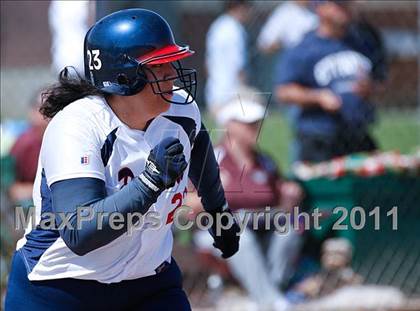 Thumbnail 1 in Calvary Chapel vs. Oxford Academy (CIF SS Semifinal) photogallery.
