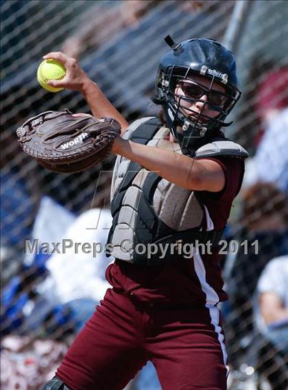 Thumbnail 1 in Calvary Chapel vs. Oxford Academy (CIF SS Semifinal) photogallery.