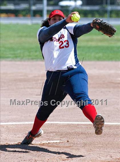 Thumbnail 1 in Calvary Chapel vs. Oxford Academy (CIF SS Semifinal) photogallery.