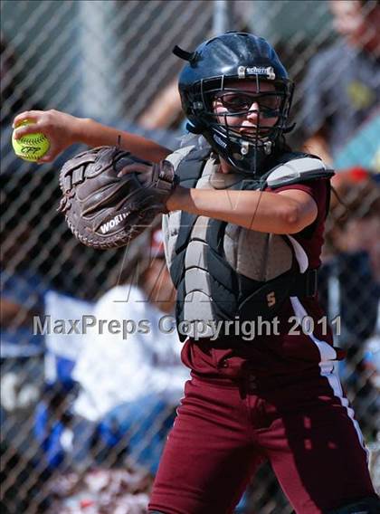 Thumbnail 1 in Calvary Chapel vs. Oxford Academy (CIF SS Semifinal) photogallery.