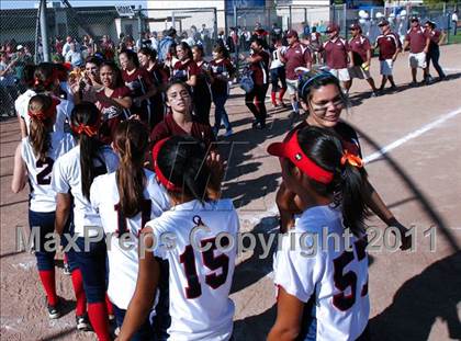 Thumbnail 1 in Calvary Chapel vs. Oxford Academy (CIF SS Semifinal) photogallery.