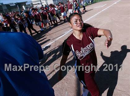 Thumbnail 2 in Calvary Chapel vs. Oxford Academy (CIF SS Semifinal) photogallery.