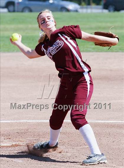 Thumbnail 3 in Calvary Chapel vs. Oxford Academy (CIF SS Semifinal) photogallery.