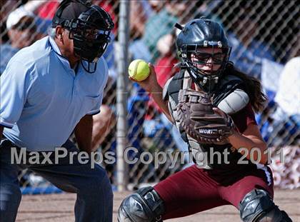 Thumbnail 1 in Calvary Chapel vs. Oxford Academy (CIF SS Semifinal) photogallery.