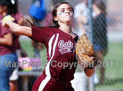 Thumbnail 3 in Calvary Chapel vs. Oxford Academy (CIF SS Semifinal) photogallery.