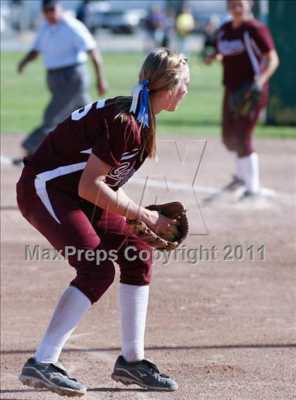 Thumbnail 1 in Calvary Chapel vs. Oxford Academy (CIF SS Semifinal) photogallery.