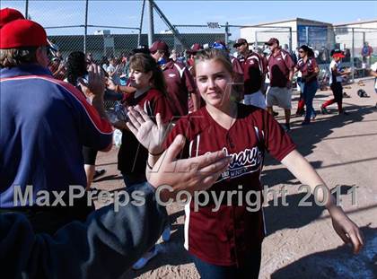 Thumbnail 3 in Calvary Chapel vs. Oxford Academy (CIF SS Semifinal) photogallery.