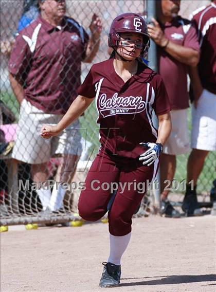 Thumbnail 1 in Calvary Chapel vs. Oxford Academy (CIF SS Semifinal) photogallery.
