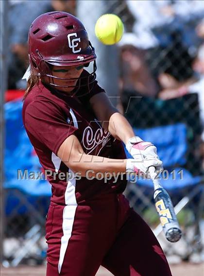 Thumbnail 1 in Calvary Chapel vs. Oxford Academy (CIF SS Semifinal) photogallery.