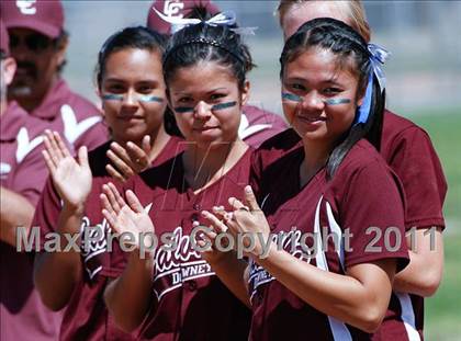 Thumbnail 1 in Calvary Chapel vs. Oxford Academy (CIF SS Semifinal) photogallery.