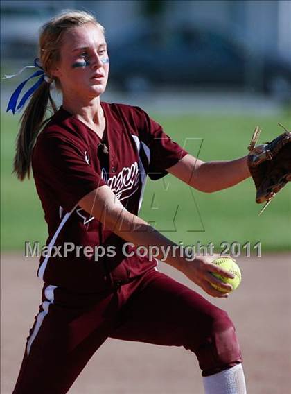 Thumbnail 3 in Calvary Chapel vs. Oxford Academy (CIF SS Semifinal) photogallery.