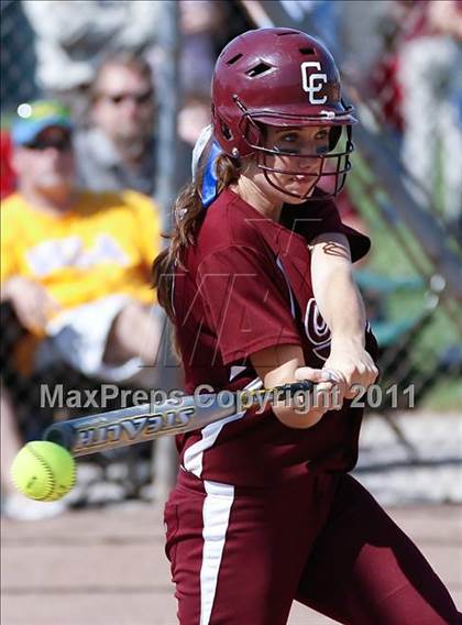 Thumbnail 1 in Calvary Chapel vs. Oxford Academy (CIF SS Semifinal) photogallery.