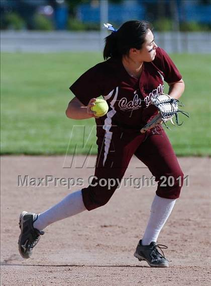 Thumbnail 1 in Calvary Chapel vs. Oxford Academy (CIF SS Semifinal) photogallery.