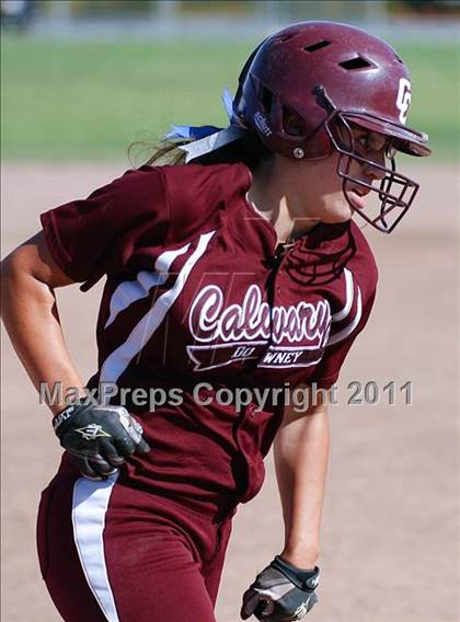 Thumbnail 1 in Calvary Chapel vs. Oxford Academy (CIF SS Semifinal) photogallery.