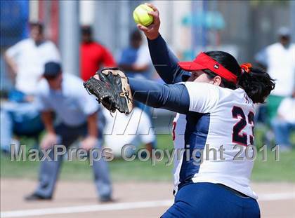 Thumbnail 3 in Calvary Chapel vs. Oxford Academy (CIF SS Semifinal) photogallery.