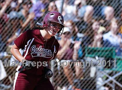 Thumbnail 2 in Calvary Chapel vs. Oxford Academy (CIF SS Semifinal) photogallery.