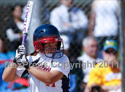 Thumbnail 3 in Calvary Chapel vs. Oxford Academy (CIF SS Semifinal) photogallery.