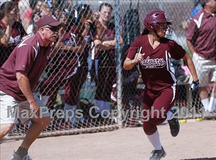 Thumbnail 2 in Calvary Chapel vs. Oxford Academy (CIF SS Semifinal) photogallery.