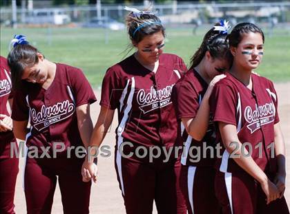 Thumbnail 1 in Calvary Chapel vs. Oxford Academy (CIF SS Semifinal) photogallery.