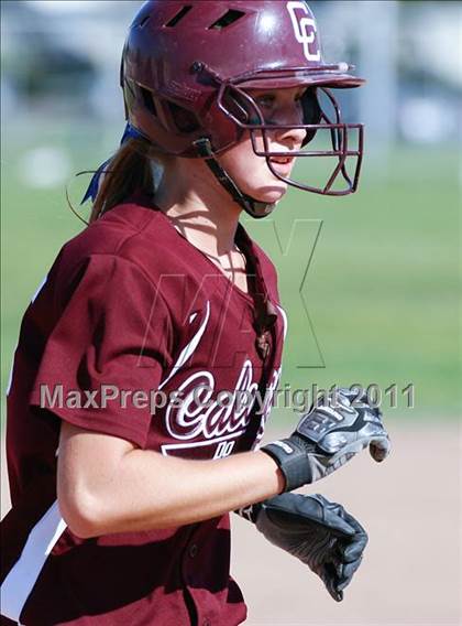 Thumbnail 3 in Calvary Chapel vs. Oxford Academy (CIF SS Semifinal) photogallery.