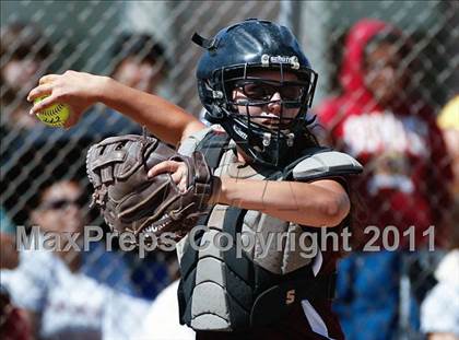 Thumbnail 3 in Calvary Chapel vs. Oxford Academy (CIF SS Semifinal) photogallery.