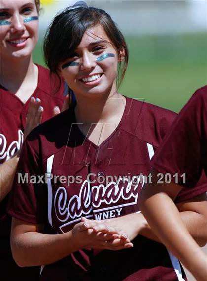Thumbnail 1 in Calvary Chapel vs. Oxford Academy (CIF SS Semifinal) photogallery.