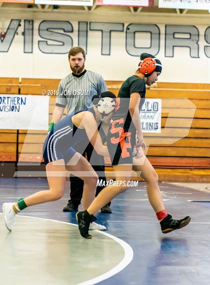 Thumbnail 2 in CIF SS Northern Regional Wrestling Championships photogallery.