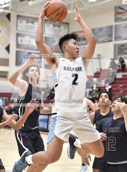 Thumbnail 3 in La Quinta vs. Dana Hills (Rancho Mirage Holiday Invitational) photogallery.