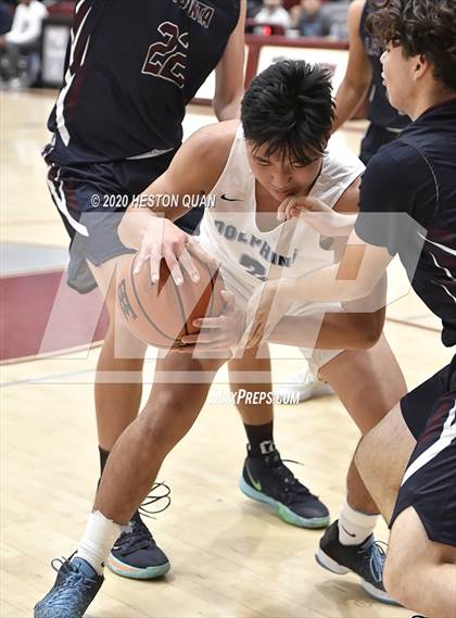 Thumbnail 3 in La Quinta vs. Dana Hills (Rancho Mirage Holiday Invitational) photogallery.