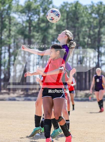 Thumbnail 1 in Hoke County vs Jack Britt (Kicking for Cancer Jamboree) photogallery.