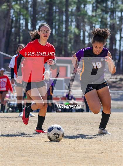 Thumbnail 2 in Hoke County vs Jack Britt (Kicking for Cancer Jamboree) photogallery.