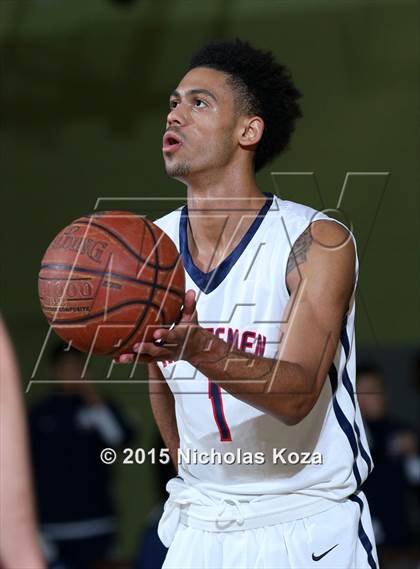 Thumbnail 2 in Cathedral vs. Maranatha (Huntington Park Tournament) photogallery.