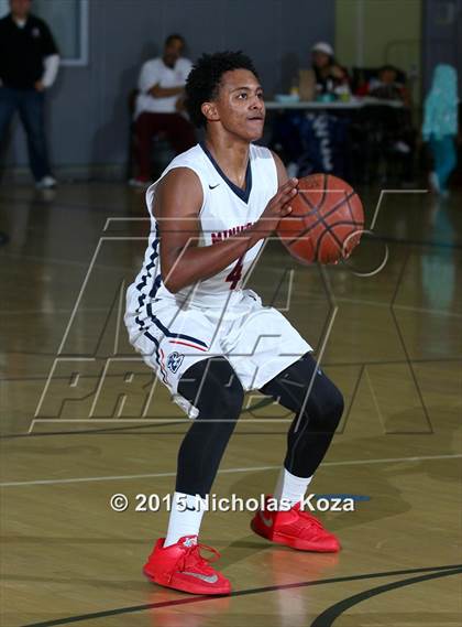 Thumbnail 2 in Cathedral vs. Maranatha (Huntington Park Tournament) photogallery.