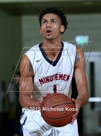 Thumbnail 3 in Cathedral vs. Maranatha (Huntington Park Tournament) photogallery.