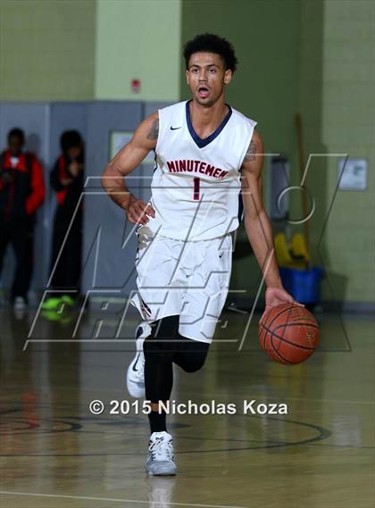 Thumbnail 1 in Cathedral vs. Maranatha (Huntington Park Tournament) photogallery.