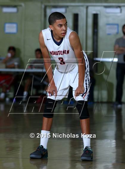 Thumbnail 1 in Cathedral vs. Maranatha (Huntington Park Tournament) photogallery.