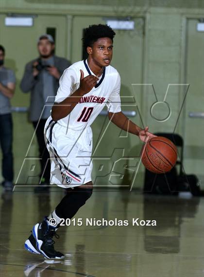 Thumbnail 3 in Cathedral vs. Maranatha (Huntington Park Tournament) photogallery.
